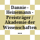 Dannie - Heinemann - Preisträger / Akademie der Wissenschaften zu Göttingen : 1962 - 1991