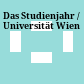 Das Studienjahr / Universität Wien