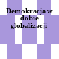 Demokracja w dobie globalizacji