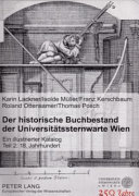 Der historische Buchbestand der Universitätssternwarte Wien : ein illustrierter Katalog