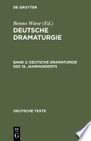 Deutsche Dramaturgie.