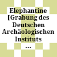 Elephantine : [Grabung des Deutschen Archäologischen Instituts Kairo in Zusammenarbeit mit dem Schweizerischen Institut für Ägyptische Bauforschung und Altertumskunde, Kairo]