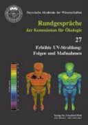 Erhöhte UV-Strahlung: Folgen und Maßnahmen : Rundgespräch am 9. Februar 2004 in München