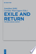 Exile and Return : : The Babylonian Context /
