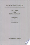 Form und Mass : Beiträge zur Literatur, Sprache und Kunst des alten Ägypten ; Festschrift für Gerhard Fecht zum 65. Geburtstag am 6. Februar 1987