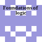 Foundations of logic
