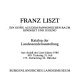 Franz Liszt : ein Genie aus dem pannonischen Raum, Kindheit und Jugend : Katalog der Landessonderausstellung : aus Anlaß des Liszt-Jahres 1986, 100. Todestag 31. Juli, 175. Geburtstag 22. Oktober