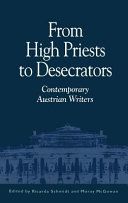 From high priests to desecrators : contemporary Austrian writers