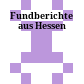 Fundberichte aus Hessen