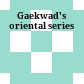 Gaekwad's oriental series
