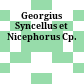 Georgius Syncellus et Nicephorus Cp.