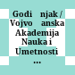 Godišnjak / Vojvođanska Akademija Nauka i Umetnosti : = Yearbook / Academy of Sciences and Arts of Vojvodina