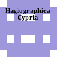 Hagiographica Cypria