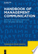 Handbook of Management Communication /