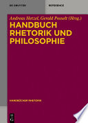 Handbuch Rhetorik und Philosophie /