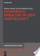 Handbuch Sprache in der Wirtschaft /