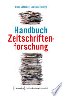 Handbuch Zeitschriftenforschung : : Eine Einführung /