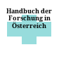 Handbuch der Forschung in Österreich