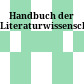 Handbuch der Literaturwissenschaft