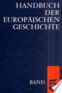 Handbuch der europäischen Geschichte