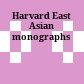 Harvard East Asian monographs