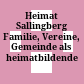 Heimat Sallingberg : Familie, Vereine, Gemeinde als heimatbildende Kräfte