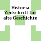 Historia : Zeitschrift für alte Geschichte
