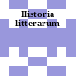 Historia litterarum