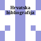 Hrvatska bibliografija