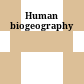 Human biogeography