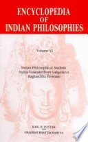 Indian philosophical analysis : Nyāya-Vaiśeṣika from Gaṅgeśa to Raghunātha Śiromaṇi