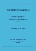 Inscriptiones Graecae