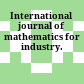 International journal of mathematics for industry.