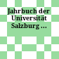 Jahrbuch der Universität Salzburg ...