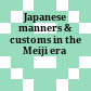 Japanese manners & customs in the Meiji era