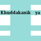 Khuddakanikāya