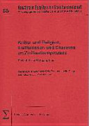 Kultur und Religion, Institutionen und Charisma im Zivilisationsprozess : Festschrift für Wolfgang Lipp