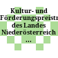 Kultur- und Förderungspreisträger des Landes Niederösterreich ...
