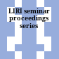 LIRI seminar proceedings series