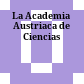 La Academia Austriaca de Ciencias