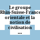 Le groupe Rhin-Suisse-France orientale et la notion de civilisation des Champs d'Urnes : actes du colloque international de Nemours 1986