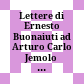 Lettere di Ernesto Buonaiuti ad Arturo Carlo Jemolo 1921 - 1941