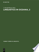Linguistics in Oceania, 2 /