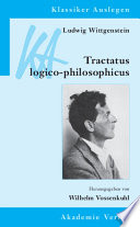 Ludwig Wittgenstein: Tractatus logico-philosophicus /