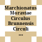 Marchionatus Moraviae Circulus Brunnensis : Circuli Olomucensis Pars Australis