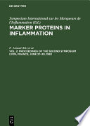 Marker Proteins in Inflammation : : International Symposium on the Marker Protein of Inflammation.