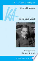 Martin Heidegger: Sein und Zeit /