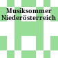 Musiksommer Niederösterreich