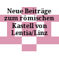 Neue Beiträge zum römischen Kastell von Lentia/Linz