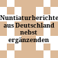 Nuntiaturberichte aus Deutschland : nebst ergänzenden Aktenstücken